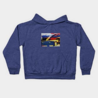 Colorful Peaks Kids Hoodie